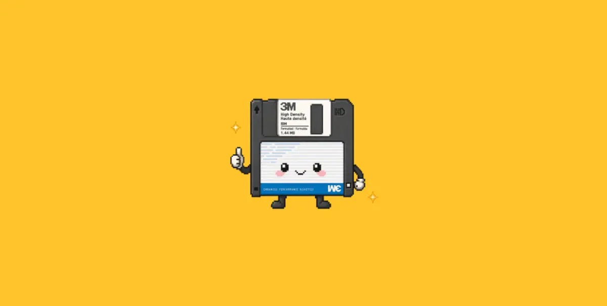 The Floppy Disk Is Famous for Its Portrait, Not Its Body — How an Icon Becomes a Letter