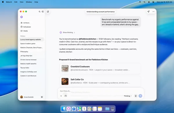 Meta AI Arrives on Mac — Free Until You Depend on It, Then Meta One