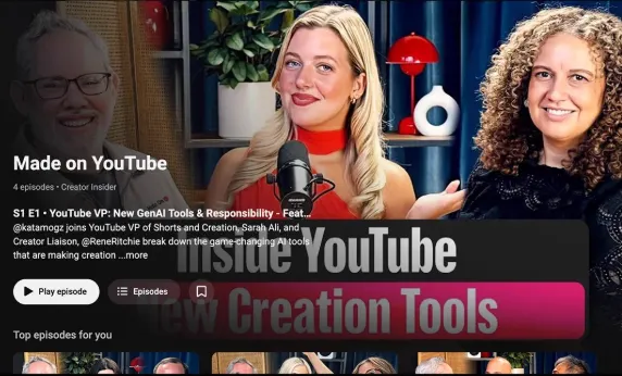 YouTube Turns Playlists Into Shows — Connected TV Starts Behaving Like a Channel