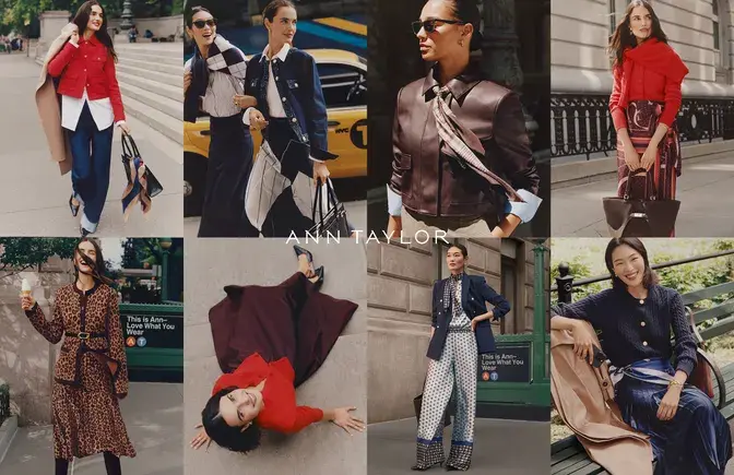 Ann Taylor's First Campaign in Nine Years — the Newsletter Came Six Months Earlier