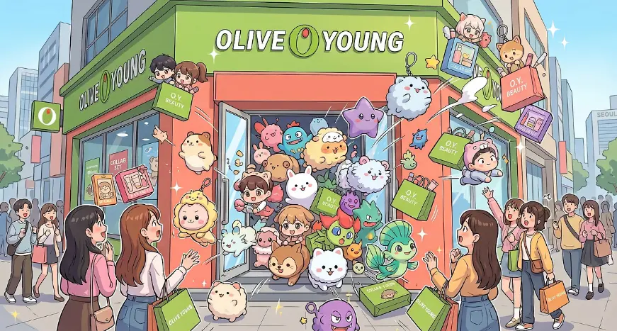 Character IP Collabs Have Peaked at Olive Young — Now the Real Fight Is Conversion