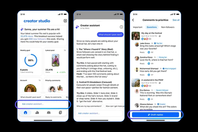 Meta Opens Its Creator Studio App to All U.S. and Canada iOS Creators