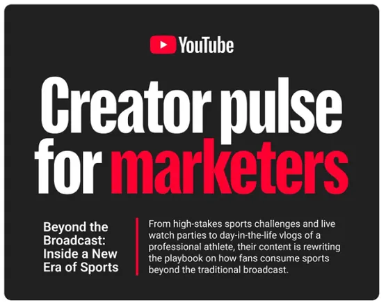 YouTube's Sports Creator Report: A New Stage for Brand Partnerships