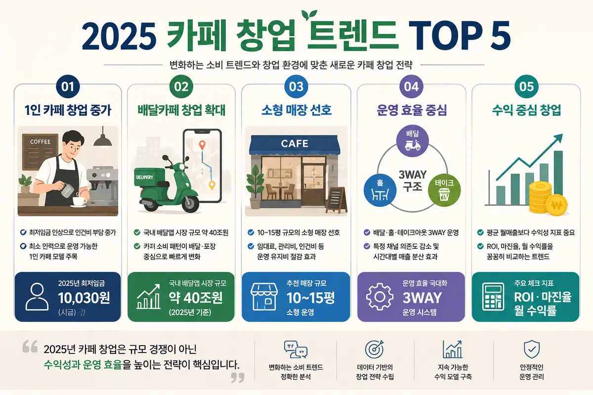 Korea's 2025 Coffee Franchise Market: From Store Count to Profitability