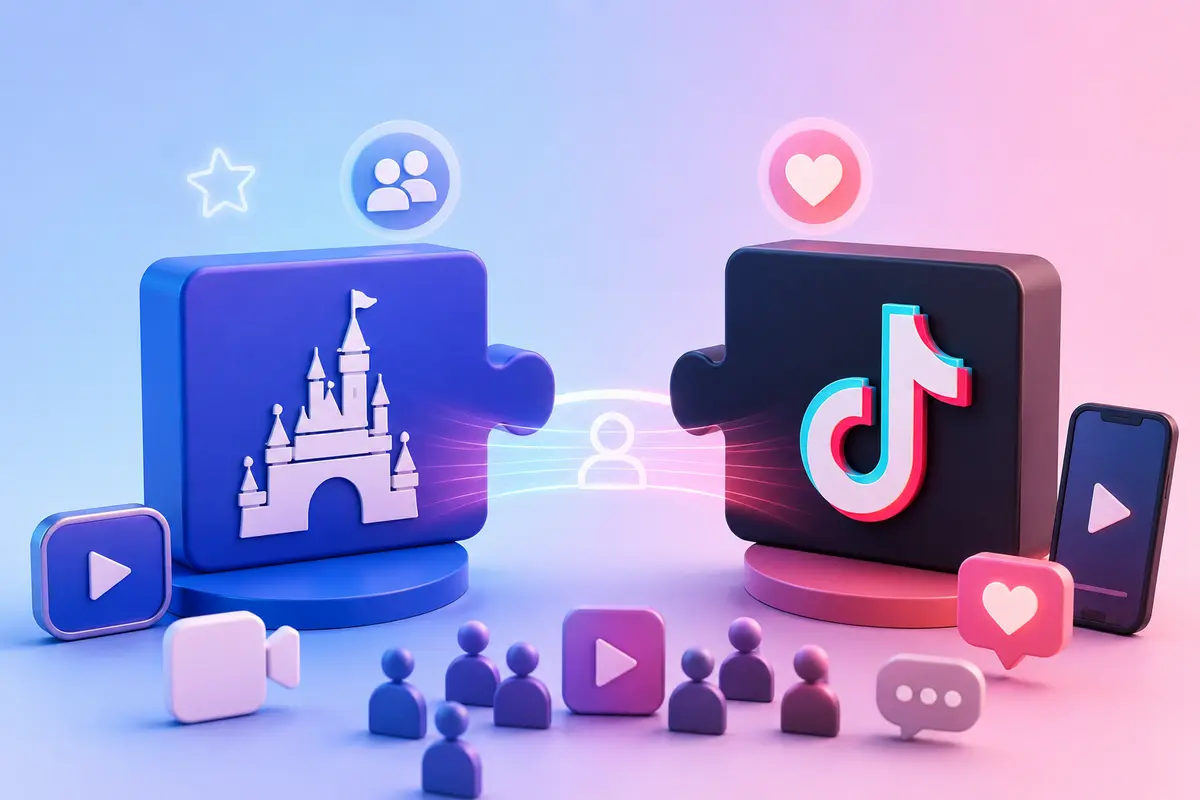 Disney Opened Its IP to TikTok — a Deal Built on Controlled Sharing, Not Money