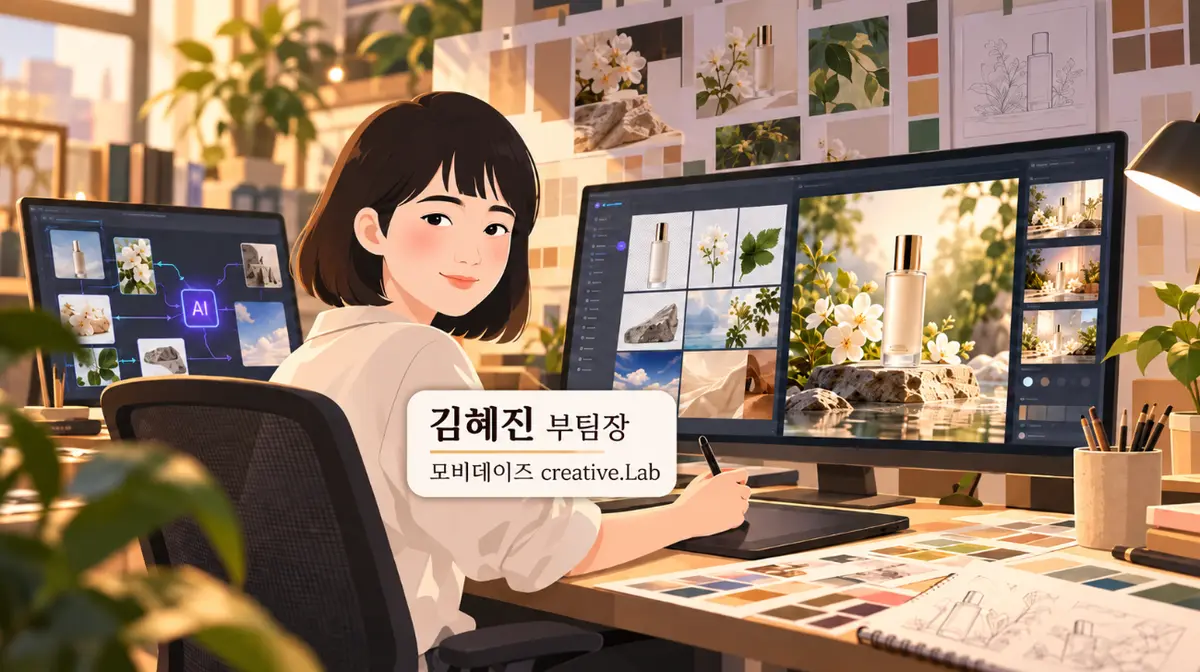 AI 광고 소재 제작, 14년 차 디자이너는 이렇게 나눈다 — AI는 소스를 만들고, 사람은 완성한다