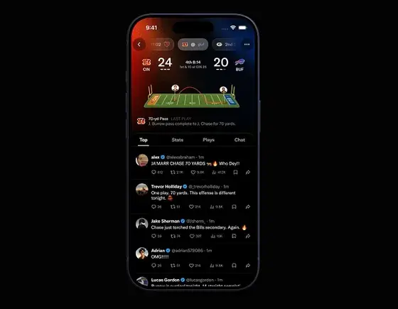 X가 NFL 게임타임을 다시 꾸몄다 — 스포츠 대화가 X 활동량의 버팀목인 이유