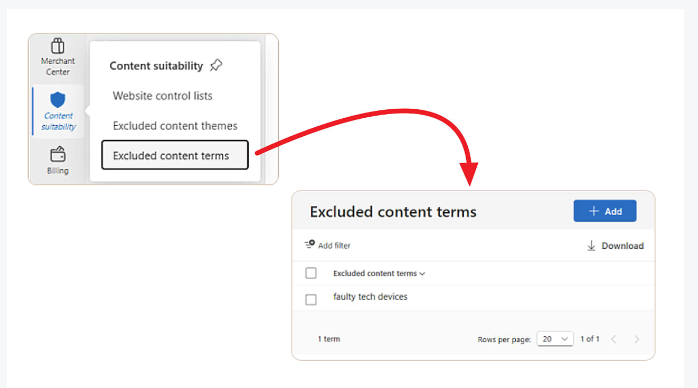 Microsoft Advertising Adds Excluded Content Terms — Blocking Placements by Page Title