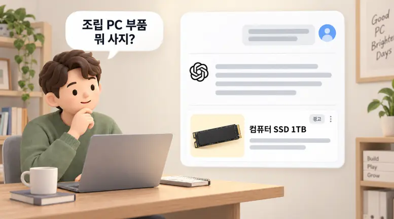 챗GPT 광고를 집행해도 GEO가 필요한 이유 — 광고는 답변을 바꾸지 못하고, 노출 대상도 무료·Go 요금제뿐