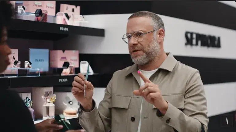 Sephora Holiday Campaign Casts Seth Rogen for Gift-Givers